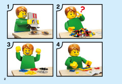 LEGO 41635 instructions page 2 – build guide