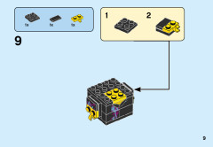 LEGO 41635 instructions page 9 – build guide
