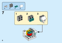 LEGO 41637 instructions page 8 – build guide