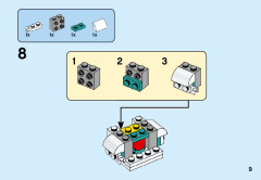 LEGO 41637 instructions page 9 – build guide