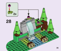 LEGO 41677 instructions page 35 – build guide