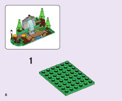 LEGO 41677 instructions page 8 – build guide