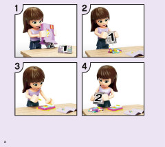 LEGO 41679 instructions page 2 – build guide