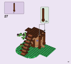LEGO 41679 instructions page 43 – build guide