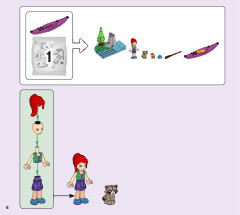 LEGO 41679 instructions page 6 – build guide