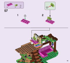 LEGO 41679 instructions page 73 – build guide