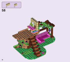 LEGO 41679 instructions page 74 – build guide