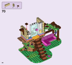 LEGO 41679 instructions page 86 – build guide