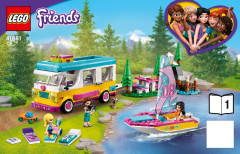 LEGO 41681 instructions page 1 – build guide