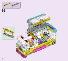 LEGO 41681 instructions page 62 – build guide