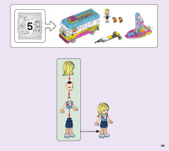 LEGO 41681 instructions page 69 – build guide