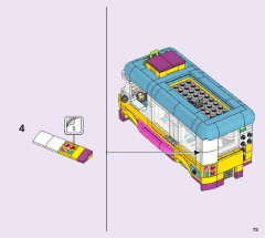 LEGO 41681 instructions page 73 – build guide