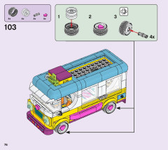 LEGO 41681 instructions page 76 – build guide