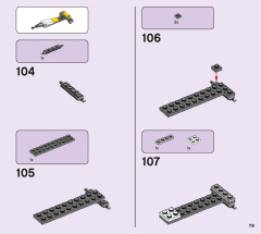 LEGO 41681 instructions page 79 – build guide