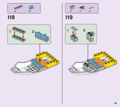 LEGO 41681 instructions page 83 – build guide