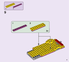 LEGO 41681 instructions page 9 – build guide