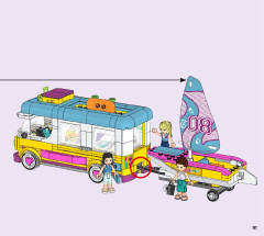 LEGO 41681 instructions page 91 – build guide