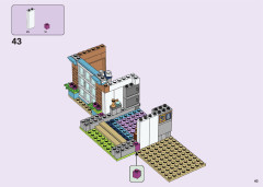 LEGO 41682 instructions page 43 – build guide