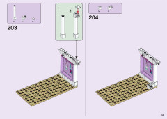 LEGO 41684 instructions page 129 – build guide