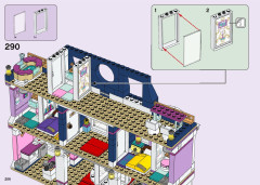 LEGO 41684 instructions page 206 – build guide