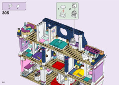 LEGO 41684 instructions page 214 – build guide