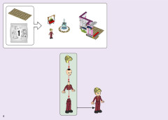 LEGO 41684 instructions page 6 – build guide