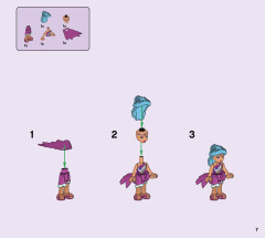 LEGO 41685 instructions page 7 – build guide