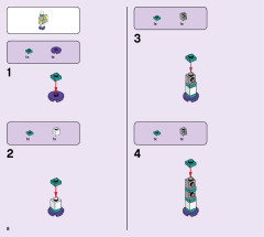LEGO 41685 instructions page 8 – build guide