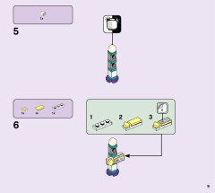 LEGO 41685 instructions page 9 – build guide