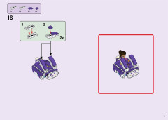 LEGO 41685 instructions page 9 – build guide