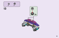 LEGO 41686 instructions page 43 – build guide
