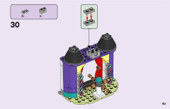 LEGO 41687 instructions page 43 – build guide