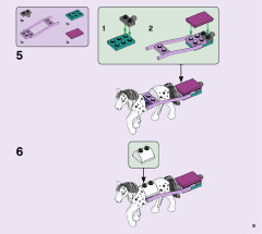 LEGO 41688 instructions page 9 – build guide