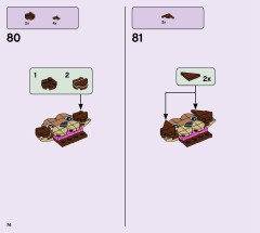 LEGO 41691 instructions page 74 – build guide