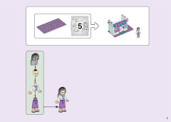 LEGO 41693 instructions page 3 – build guide