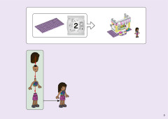 LEGO 41693 instructions page 3 – build guide