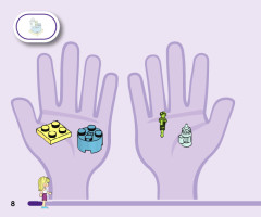 LEGO 41694 instructions page 8 – build guide