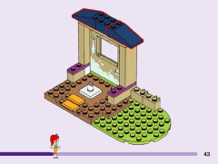 LEGO 41696 instructions page 43 – build guide