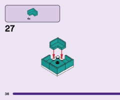 LEGO 41697 instructions page 36 – build guide