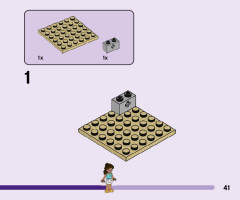 LEGO 41697 instructions page 41 – build guide