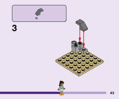 LEGO 41697 instructions page 43 – build guide