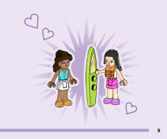 LEGO 41697 instructions page 9 – build guide