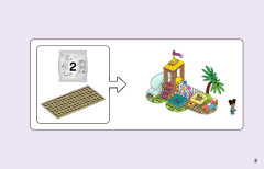 LEGO 41698 instructions page 3 – build guide