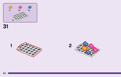 LEGO 41698 instructions page 34 – build guide
