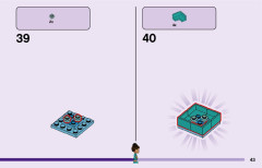 LEGO 41698 instructions page 43 – build guide