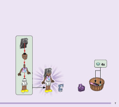 LEGO 41699 instructions page 7 – build guide