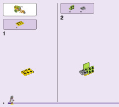 LEGO 41699 instructions page 8 – build guide