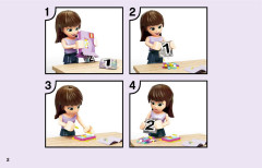 LEGO 41700 instructions page 2 – build guide