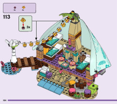 LEGO 41700 instructions page 104 – build guide