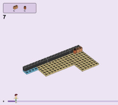LEGO 41700 instructions page 8 – build guide